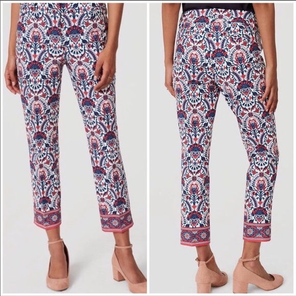 Loft mosaic print Pants - Picture 7 of 8